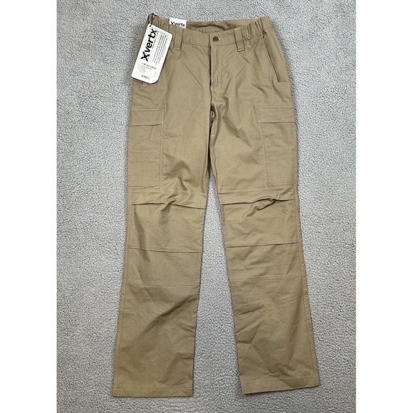 Vertx Tactical Cargo Pants Women's Size 06-34 (30x34) Beige Ops Utility NEW - Picture 1 of 8